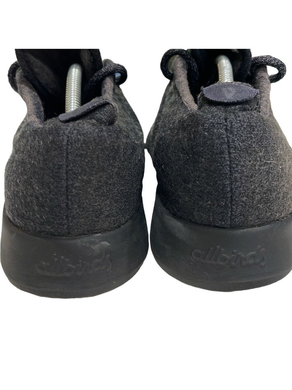 Allbirds Wool Runner Sneakers Men’s SZ 12 Black - Picture 3 of 7